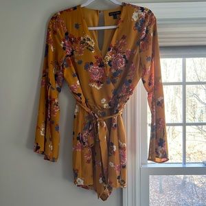 Floral Romper - XS